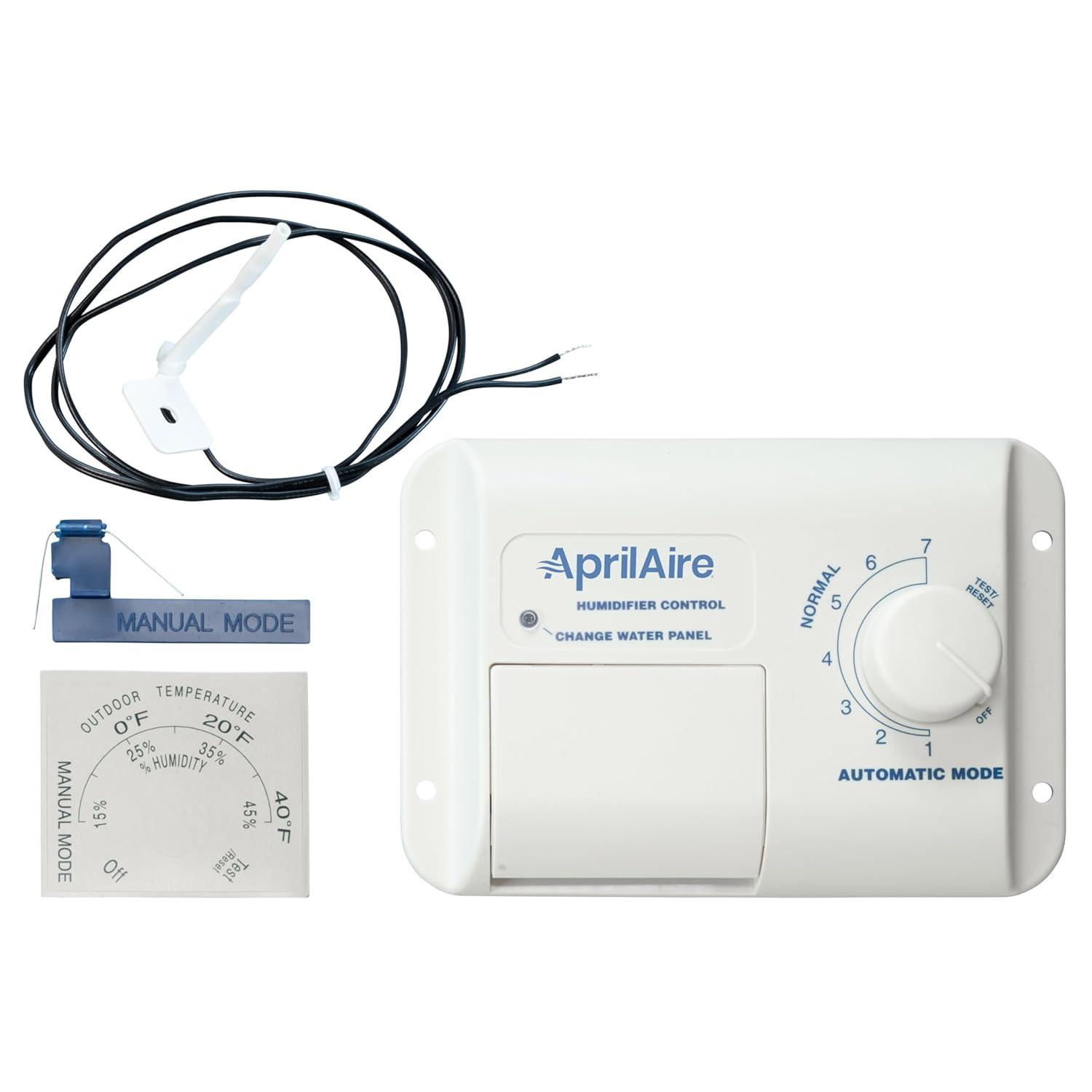 imageAprilAire 56 Automatic WholeHouse Humidifier Control Humidistat with Outdoor Temperature Sensor for AprilAire WholeHouse Humidifiers Low Voltage 24VAC