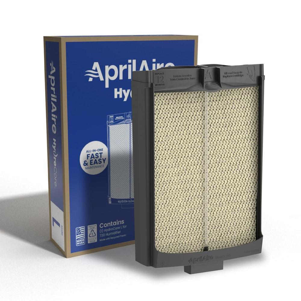 imageAprilAire L HydroCore OnePiece Replacement Water Panel Filter Cartridge Assembly for 720 Series WholeHouse Humidifiers Pack of 1