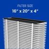 imageAprilAire 113 Replacement Filter for AprilAire Whole House Air Purifiers  MERV 13 Healthy Home Allergy 16x20x4 Air Filter Pack of 1Healthy Air 11