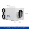 imageAprilAire 300 SelfContained Fan Powered WholeHouse Humidifier for Homes with Ducted Forced Air Furnace Systems Boilers MiniSplits Radiant Heat and Other Ductless Systems up to 3900 Sq Ft