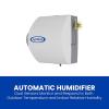 imageAprilAire 400 WholeHouse Humidifier Automatic Water Saver Furnace Humidifier Large Capacity WholeHouse Humidifier for Homes up to 5000 Sq Ft WhiteHumidifier  Installation Kit