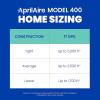 imageAprilAire 400M 17gal WholeHouse Evaporative Humidifier with Manual Control for up to 5000 sq ft  AprilAire Model 5843 Humidifier Installation KitHumidifier