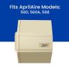 imageAprilAire 4837 Humidifier Maintenance Kit with Water Panel 35 for WholeHouse Humidifier Models 560 560A 568