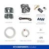 imageAprilAire 500M WholeHouse Humidifier Manual Compact Furnace Humidifier Large Capacity WholeHouse Humidifier for Homes up to 3600 Sq Ft WhiteHumidifier  Installation Kit