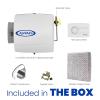 imageAprilAire 500M WholeHouse Humidifier Manual Compact Furnace Humidifier Large Capacity WholeHouse Humidifier for Homes up to 3600 Sq Ft WhiteHumidifier  Installation Kit