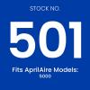 imageAprilAire 501 Replacement Filter for AprilAire 5000 WholeHouse Air Purifier  MERV 15 Equivalent 16x25x6 Air Filter Pack of 4Pro Pack 10