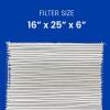 imageAprilAire 501 Replacement Filter for AprilAire 5000 WholeHouse Air Purifier  MERV 15 Equivalent 16x25x6 Air Filter Pack of 4Single Pack 1