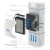 imageAprilAire 600 17gal WholeHouse Large Bypass Evaporative Humidifier with Automatic Digital Control for up to 5000 sq ft  AprilAire Model 5844 Humidifier Installation KitHumidifier