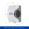 imageAprilAire 600 17gal WholeHouse Large Bypass Evaporative Humidifier with Automatic Digital Control for up to 5000 sq ft  AprilAire Model 5844 Humidifier Installation KitHumidifier