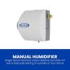 imageAprilAire 600M 17gal WholeHouse Large Bypass Evaporative Humidifier with Manual Control for up to 5000 sq ft  AprilAire Model 5843 Humidifier Installation KitHumidifier