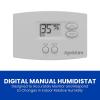imageAprilAire 65 Manual Digital WholeHouse Wall Mounted Humidifier Control Humidistat for AprilAire WholeHouse Humidifiers Low Voltage 24VAC