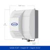 imageAprilAire 700 18gal WholeHouse Fan Powered Evaporative Humidifier with Automatic Digital Control for up to 5300 sq ft  AprilAire Model 5846 Humidifier Installation KitHumidifier  Install Kit