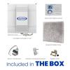 imageAprilAire 700 18gal WholeHouse Fan Powered Evaporative Humidifier with Automatic Digital Control for up to 5300 sq ft  AprilAire Model 5846 Humidifier Installation KitHumidifier