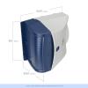 imageAprilAire 700M WholeHouse Fan Powered Humidifier Manual Control Large Capacity Up to 5300 Sq Ft 18GPD GrayHumidifier  Install Kit w HydroCore