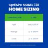 imageAprilAire 700M WholeHouse Fan Powered Humidifier Manual Control Large Capacity Up to 5300 Sq Ft 18GPD GrayHumidifier  Install Kit w HydroCore