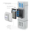 imageAprilAire 700M WholeHouse Fan Powered Humidifier Manual Control Large Capacity Up to 5300 Sq Ft 18GPD GrayHumidifier