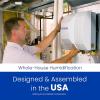 imageAprilAire 720MKZ WholeHouse FanPowered Evaporative Humidifier  21 GPD Water Saving Manual Control Installation Kit for up to 6250 Sq Ft Part of the AprilAire Healthy Air SystemHumidifier