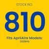imageAprilAire 810 Replacement Filter for AprilAire Whole House Air Purifier 2025FG  MERV 11 Clean Air ampamp Dust 20x25x4 Air Filter Pack of 1Healthy Air 11