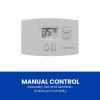 imageAprilAire 865 WholeHouse Steam Humidifier Manual Steam Humidifier with Wall Mount Fan WholeHouse Humidifier for Homes without HVAC Duct System up to 10300 Sq Ft White