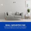 imageAprilAire 865 WholeHouse Steam Humidifier Manual Steam Humidifier with Wall Mount Fan WholeHouse Humidifier for Homes without HVAC Duct System up to 10300 Sq Ft White