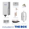 imageAprilAire 865 WholeHouse Steam Humidifier Manual Steam Humidifier with Wall Mount Fan WholeHouse Humidifier for Homes without HVAC Duct System up to 10300 Sq Ft White