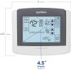 imageAprilAire 8910W WiFi Programmable Touchscreen Thermostat with IAQ Control Amazon Alexa and Google Assistant CompatibleWiFi MultiStage Univ wTot IAQ