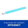 imageAprilAire AUV24V Residential WholeHouse Ultraviolet Light UVC Chemical Free Coil Cleaner 16 Bulb 254nm 17W 24V Two HVAC Mounting Options