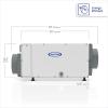 imageAprilAire E070 Crawl Space Dehumidifier for Basement ampamp Crawlspace  70Pint HighCapacity Commercial Dehumidifier for Homes Up to 2200 Sq Ft with Pump Drain Hose ampamp Hanging Kit for DIY Install