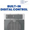 imageAprilAire E070 Pro 70Pint Crawl Space Dehumidifier  Model 76 Wall Mount Control WholeHouse Dehumidifier for Basement Crawlspace or Whole Home up to 2200 sq ftDehumidifier