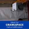 imageAprilAire E070 Pro 70Pint Crawl Space Dehumidifier  Model 76 Wall Mount Control WholeHouse Dehumidifier for Basement Crawlspace or Whole Home up to 2200 sq ftDehumidifier