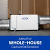imageAprilAire E080 Pro 80Pint WholeHouse Dehumidifier  Model 76 Wall Mount Control Ideal for Basements Crawlspaces or Whole Houses up to 4400 sq ft