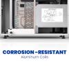 imageAprilAire E080 Pro 80Pint WholeHouse Dehumidifier  Model 76 Wall Mount Control Ideal for Basements Crawlspaces or Whole Houses up to 4400 sq ft