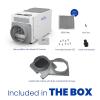 imageAprilAire E080 Pro 80Pint WholeHouse Dehumidifier  Model 76 Wall Mount Control Ideal for Basements Crawlspaces or Whole Houses up to 4400 sq ft