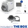 imageAprilAire E080 Pro 80Pint WholeHouse Dehumidifier Energy Star Certified CommercialGrade WholeHome Dehumidifier for Basement Crawlspace or Whole House up to 4400 sq ftDehumidifier