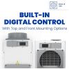 imageAprilAire E080 Pro 80Pint WholeHouse Dehumidifier Energy Star Certified CommercialGrade WholeHome Dehumidifier for Basement Crawlspace or Whole House up to 4400 sq ftDehumidifier