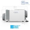 imageAprilAire E080 Whole House Dehumidifier for Basement ampamp Crawl Space  80Pint HighCapacity Commercial Dehumidifier for Homes Up to 4400 Sq Ft with Pump Drain Hose ampamp Hanging Kit for DIY Install