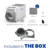 imageAprilAire E100 Pro 100Pint WholeHouse Dehumidifier  Model 76 Wall Mount Control CommercialGrade Dehumidifier for Basement Crawlspace or Whole House up to 5500 sq ft