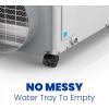 imageAprilAire E100 Pro 100Pint WholeHouse Dehumidifier Energy Star Certified CommercialGrade WholeHome Dehumidifier for Basement Crawlspace or Whole House up to 5500 sq ftDehumidifier
