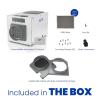 imageAprilAire E130 Pro 130Pint WholeHouse Dehumidifier Energy Star Certified CommercialGrade for Basement Crawlspace or Whole House up to 7200 sq ftDehumidifier  Wall Mount Control