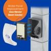 imageAprilAire H445EZ1A Humidifier FilterWater Panel Assembly Replacement Kit for AprilAire WholeHouse Humidifier Models 400 400A 400M 2packWater Panel EZKit  Humidifier Filter Kit