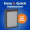 imageAprilAire H635EZ1A Humidifier FilterWater Panel Assembly Replacement Kit for AprilAire WholeHouse Humidifier Models 600 600A and 600MWater Panel EZKit  Humidifier Filter Kit