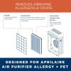imageAprilAire RF09550A Allergy True HEPA Air Purifier Replacement Filter for AprilAire Room Air Purifier Model 9550 Captures Allergens ampamp Odors OzoneALLERGY True HEPA Filter