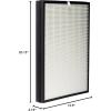 imageAprilAire RF09550P Allergy  Pet True HEPA Air Purifier Replacement Filter for AprilAire 9550 Room Air Purifier Removes Pet Allergens Viruses ampamp Odors Ozone Free