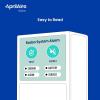 imageAprilAire Radon System Alarm PPS Technology Easy to use Easy Installation Battery Operated Vacuum Sensing ARNALM