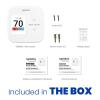 imageAprilAire S86NMU Programmable Thermostat MultiStage Universal 2H2C HeatCool Stages or 4H2C Heat Pump Stages