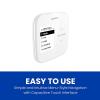 imageAprilAire S86NMUPR Programmable Thermostat MultiStage Universal with IAQ Control 2H2C HeatCool Stages or 4H2C Heat Pump Stages