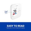 imageAprilAire S86NMUPR Programmable Thermostat MultiStage Universal with IAQ Control 2H2C HeatCool Stages or 4H2C Heat Pump Stages