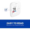 imageAprilAire S86WMUPR WiFi Programmable Thermostat MultiStage Universal with IAQ Control 2H2C HeatCool Stages or 4H2C Heat Pump Stages438L x 08W x 438H inches