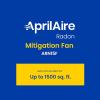 imageAprilaire ARNHPF Quiet Energy Efficient Radon Mitigation Fan for Basement Crawlspace or Slab Application IndoorOutdoor Moderate to Tight SoilsRadon Mitigation Fan