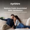 imageAprilaire V22BEC Energy Recovery Ventilator ERV 120 CFM Air Exchanger for Homes up to 6000 Sq Ft  WholeHouse Fresh Air Ventilation System HRVERV with Wall Ceiling or Floor Mount Bracket
